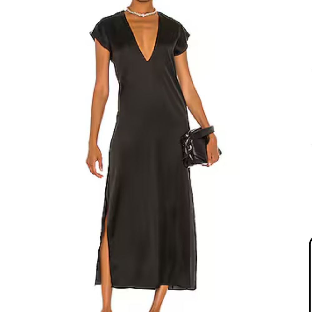 Revolve LBLC The Label Revolve Cautilina Deep V Dress Size XS
